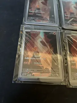 x4 Pokemon TCG Charmander AR 168/165 sv2a Japanese 151 NM/M x4 - Image 3