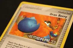 Pokemon Cards Oran Berry 80/106 Reverse Holo Stamped Trainer ex Emerald - (NM) - Image 2