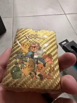 Sealed And Never Opened. Gold Foil Fan Art pokemon card foil gold pack 55 cards - Image 2