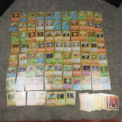 Vintage Pokemon Lot Commons Uncommons Non Holos Base Jungle Fossil LP-NM 100+ - Image 1