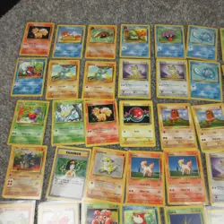 Vintage Pokemon Lot Commons Uncommons Non Holos Base Jungle Fossil LP-NM 100+ - Image 2