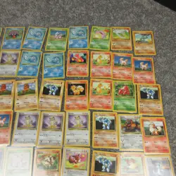Vintage Pokemon Lot Commons Uncommons Non Holos Base Jungle Fossil LP-NM 100+ - Image 3