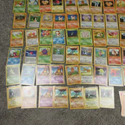 Vintage Pokemon Lot Commons Uncommons Non Holos Base Jungle Fossil LP-NM 100+ - Image 5