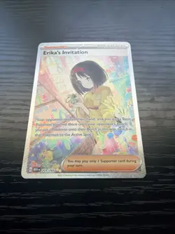 Pokemon TCG SV Scarlet & Violet 151 Erika's Invitation Card #203/165 - Image 2