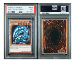 PSA 9 Blue-Eyes White Dragon Ultimate OP28-EN001 Yugioh! EURO GEM 0.84% - Image 2
