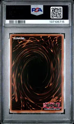 Blue Eyes White Dragon LC01-EN004 QCR Attribute Error-italian Yugioh PSA 8 *715 - Image 2