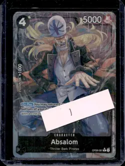 2024 One Piece Wings of The Captain Absalom Rare #OP06-081 - Image 1