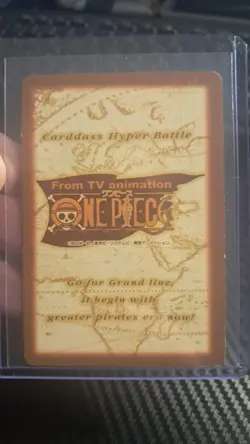 BANDAI One Piece Hyper Battle NAMI SCARCE C77 EARLY CARD VINTAGE LUFFY CREW - Image 2