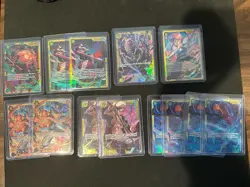 SEC Lot (13) One Piece TCG Mix of English and JP *See Description for Card List* - Image 3