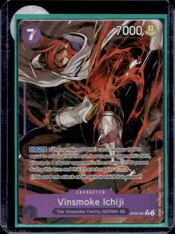 2024 One Piece Wings of The Captain Vinsmoke Ichiji Rare #OP06-061 - Image 1