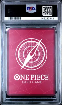 2025 One Piece OP11 En Monkey D. Luffy Alternate Art #040 PSA 10 Gem Mint - Image 2