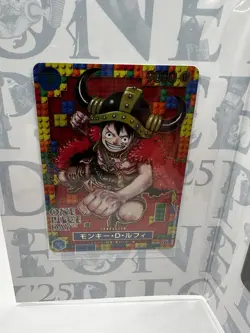 Sealed JP Monkey D. Luffy Lego Promo One Piece Day 25 P-110 - Image 1