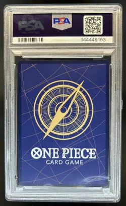 2025 One Piece Monkey.D.Luffy Secret Rare Manga Alt Art #OP11-118 PSA 10 - Image 2