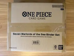 One Piece Card Game Seven Warlords of the Sea Binder Set - Factory Sealed - Image 1