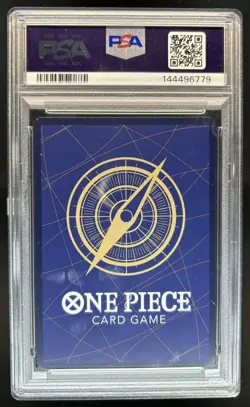 2024 One Piece Two Legends Monkey.D.Luffy Treasure Rare #OP07-109 PSA 10 - Image 2