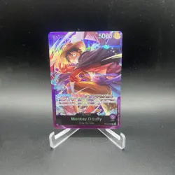ONE PIECE LEADER MONKEY D LUFFY OP05-060 PROMO CARS ENGLISH - Image 1