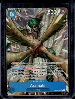 2024 One Piece Wings of The Captain Aramaki Super Rare #OP06-043 - Image 1