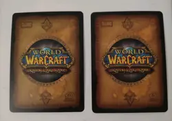 Conqueror Kagon & Lord Anton Lot - WOTLK Promo - World Of Warcraft WoW TCG LP - Image 2