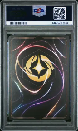 2025 DISNEY LORCANA EN 7 FOIL #200 MICKEY MOUSE - INSPIRATIONAL WARRIOR PSA 9 - Image 2