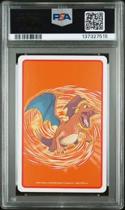 2004 POKEMON FIRERED VERSION PLAYING CARDS 9 OF DIAMONDS PSYDUCK PSA 10 - Image 2