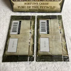 Box of 27 Sealed Booster Packs Fury ofthe Feywild D&D Fortune Cards NEW 2011 MtG - Image 5