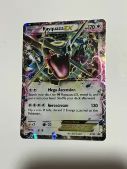 Pokemon Rayquaza EX Promo XY69 Holo Card XY Set Basic 170 HP English - Image 1