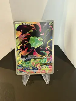 Pokemon Mega Evolution Bulbasaur Stamped Promo Card 133/132 - Image 1
