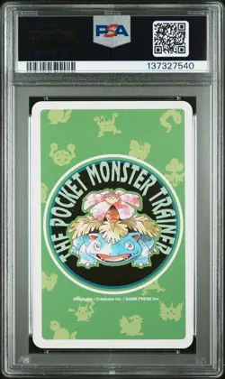 1996 POKEMON GREEN VERSION PLAYING CARDS 5 OF SPADES #089 MUK PSA 10 - Image 2