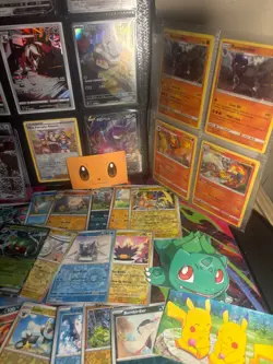 Pokemon Card Lot 150+ Multi Language + Holo/Foil +2 Top Loaders + Stickers - Image 4