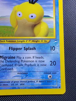 Psyduck 79/105 Neo Destiny Regular WOTC Vintage Pokemon Card - Image 4