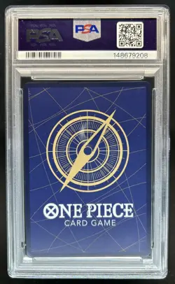 2025 One Piece Bandai Card Games Fest Monkey D Luffy #OP07-073 PSA 10 - Image 2