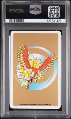 2000 POKEMON GOLD VERSION PLAYING CARDS 3 OF HEARTS #033 NIDORINO PSA 10 - Image 2
