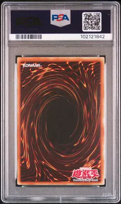 2003 YU-GI-OH! LON-LABYRINTH OF NIGHTMARE #029 CARD OF SAFE RETURN PSA 9 - Image 2