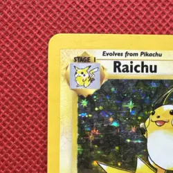Pokemon TCG Raichu Holo Rare Card Base Set, 14/102 - Image 3