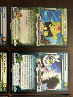 DBZ CCG CELL SAGA HOLO FOIL Rare Dragon Ball Z Score TCG Card LOT 2001 - Image 2