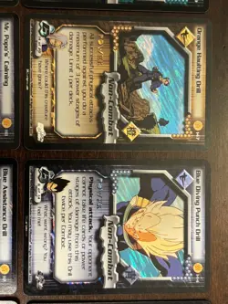 DBZ CCG CELL SAGA HOLO FOIL Rare Dragon Ball Z Score TCG Card LOT 2001 - Image 3