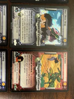 DBZ CCG CELL SAGA HOLO FOIL Rare Dragon Ball Z Score TCG Card LOT 2001 - Image 4