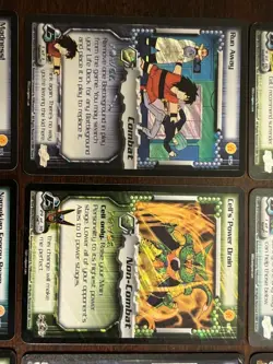 DBZ CCG CELL SAGA HOLO FOIL Rare Dragon Ball Z Score TCG Card LOT 2001 - Image 5