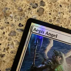 Aegis Angel 1 Core Set 2012 (M12) FOIL MTG TCG CARD NM - Image 3