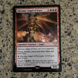 Akroma, Angel of Fury 001 From the Vault: Angels FOIL MTG TCG CARD NM - Image 1