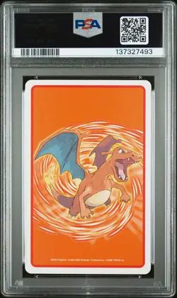 2004 POKEMON FIRERED VERSION PLAYING CARDS 6 OF CLUBS PIDGEOT PSA 10 - Image 2