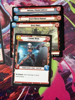 Sabine Wren Star Wars Unlimited Card Deck Lot Custom Playable - Image 2