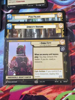 Boba Fett Star Wars Unlimited Card Deck Lot Custom Playable - Image 2