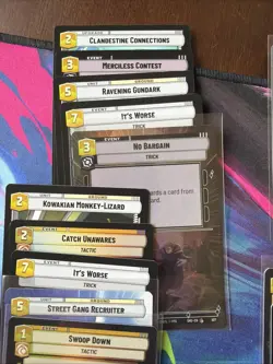 Boba Fett Star Wars Unlimited Card Deck Lot Custom Playable - Image 3