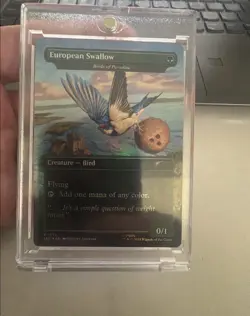 Magic: The Gathering Secret Lair European & African Swallow Creature Cards - Image 1