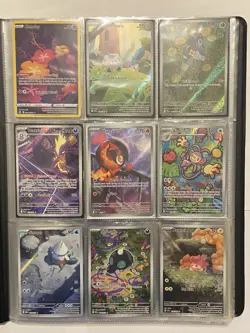 Pokemon Card Binder Lot - Ultra Rare Cards IRs, Full Arts, EX, VSTAR, Trainers! - Image 1