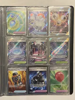 Pokemon Card Binder Lot - Ultra Rare Cards IRs, Full Arts, EX, VSTAR, Trainers! - Image 5