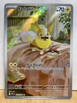 Pokemon Phantasmal Flames Yamper Full Illustration Ultra Rare Card 99/94 - Image 1