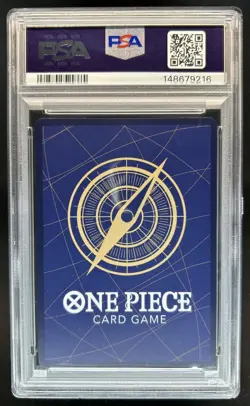 2025 One Piece Bandai Card Games Fest Monkey D Luffy #OP07-073 PSA 10 - Image 2