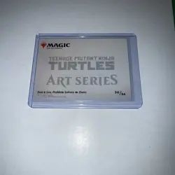 Don & Leo, Problem Solvers Art Card (GOLD STAMPED) - Teenage Mutant Ninja Turtle - Image 2